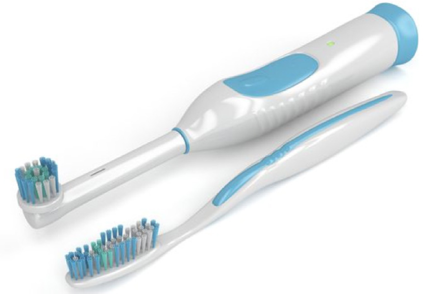 electric and manual toothbrushes.