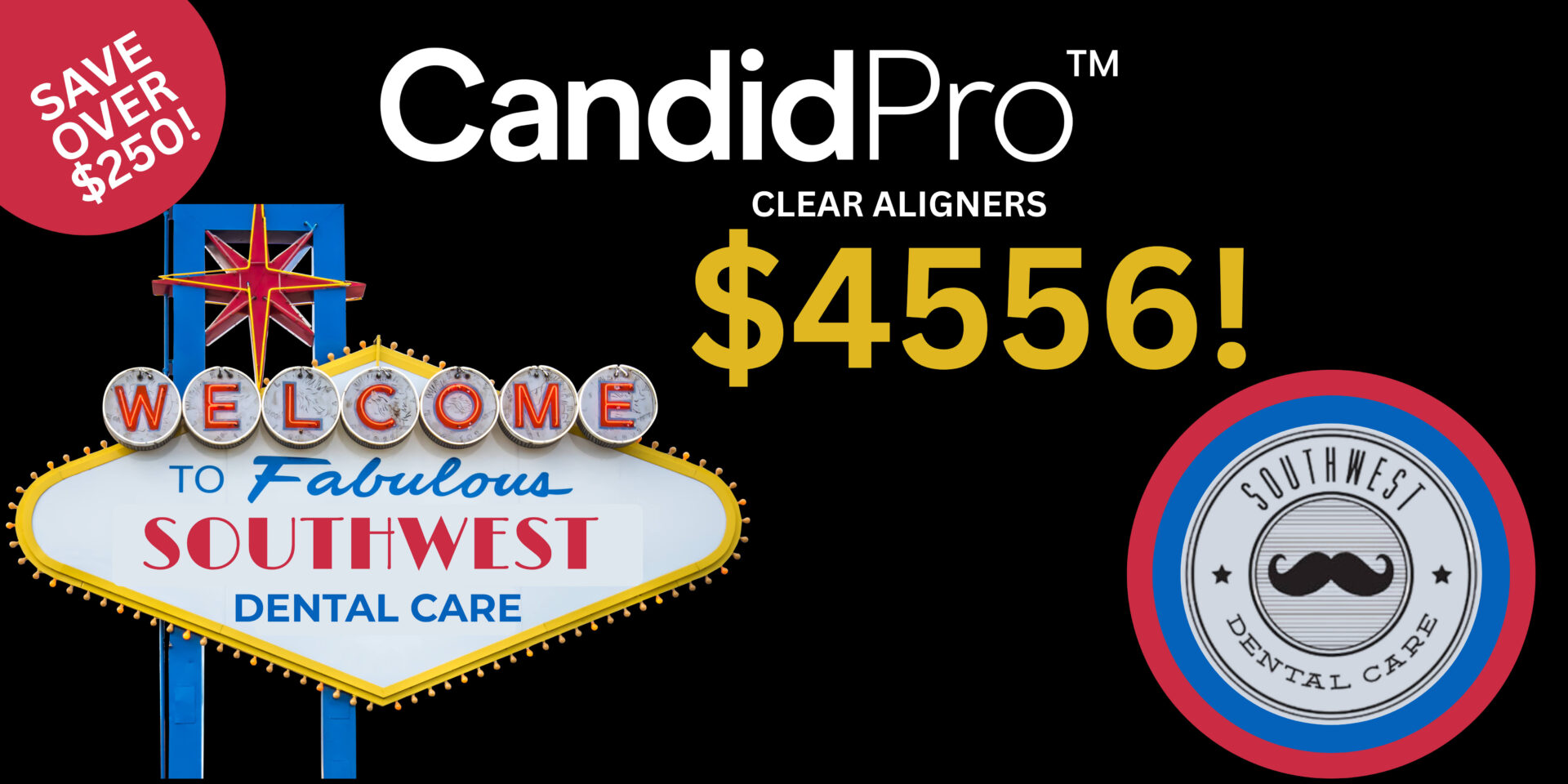 CandidPro Clear Aligners - $4556. Save over $250!